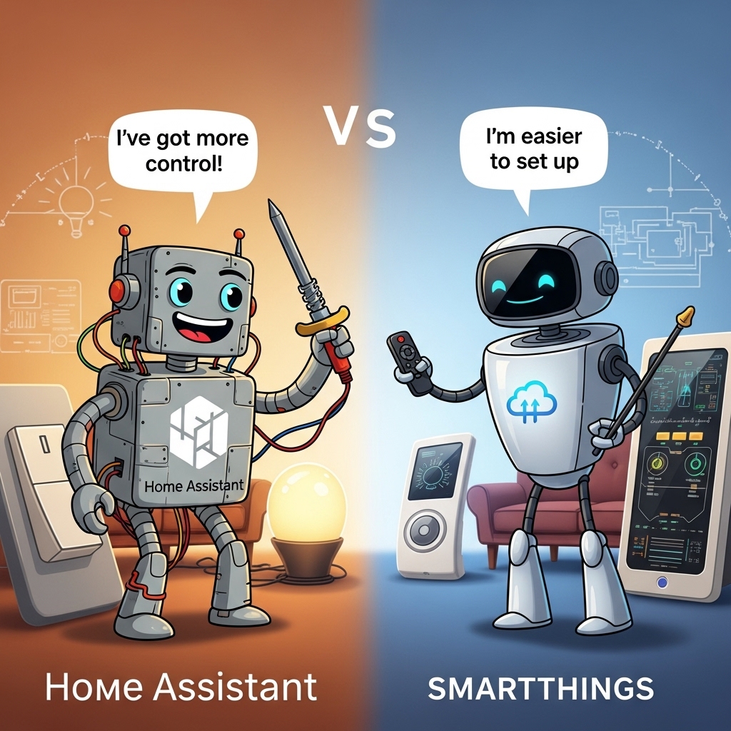 Home Assistant vs SmartThings: Which Smart Home Platform Is Right for You?